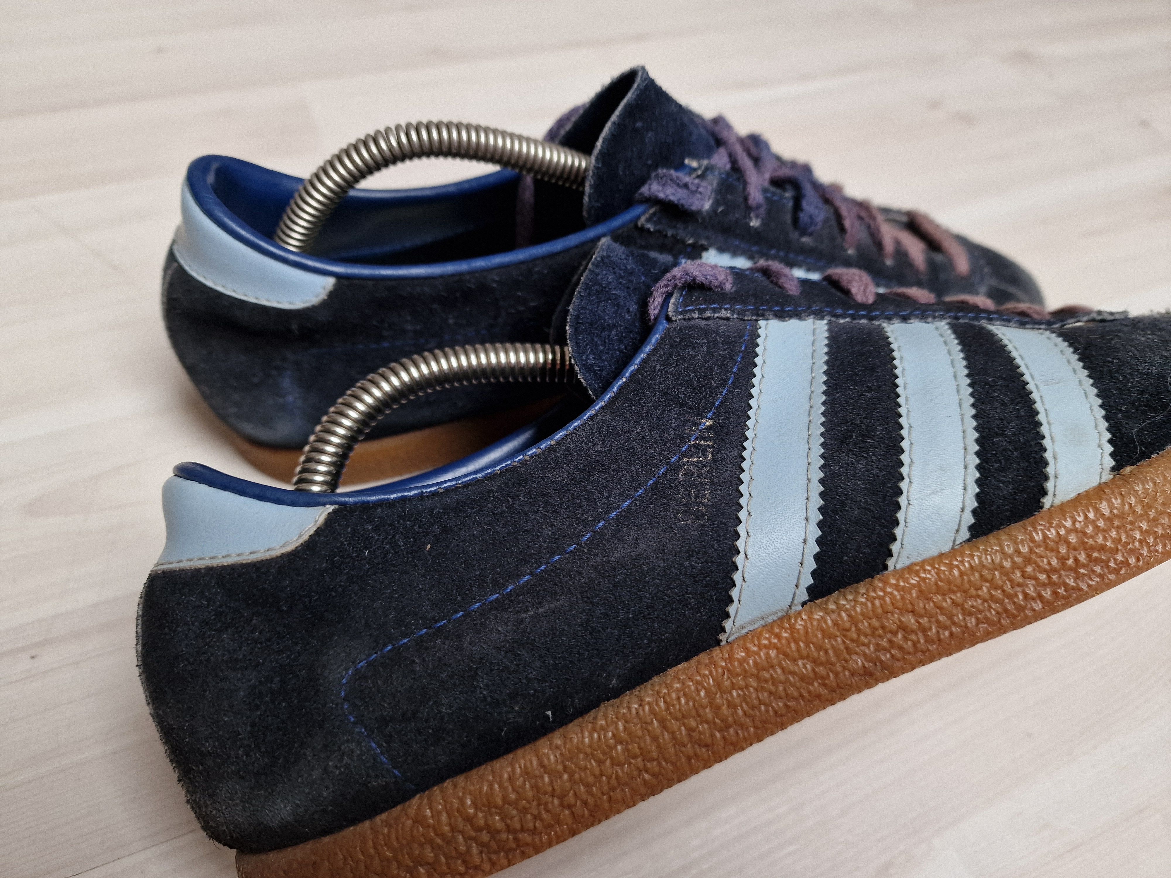 Adidas ADIDAS BERLIN Yugoslavia 3157 Navy Blue Vintage OG 70s 80s Size US 8 / EU 41 - 14 Thumbnail