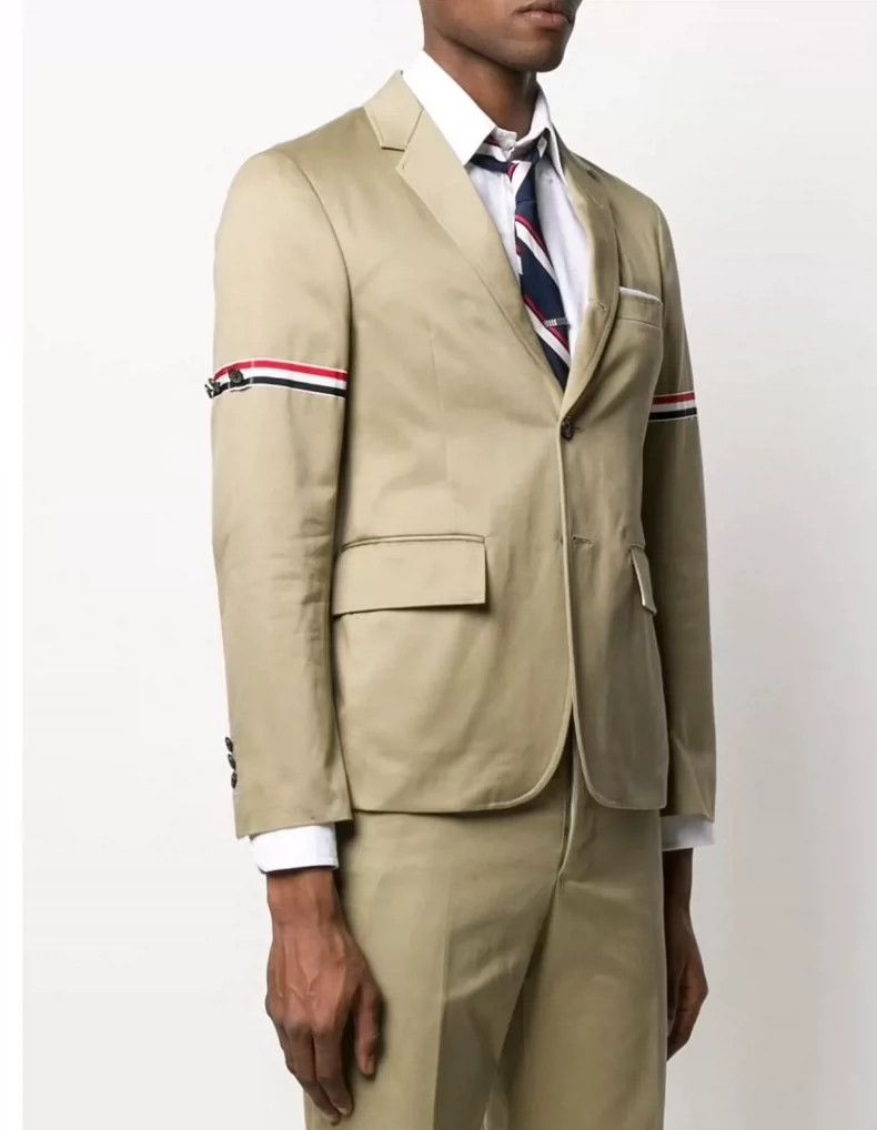 Thom Browne Thom Browne size2 A tweed cotton suit Size 38S - 1 Thumbnail