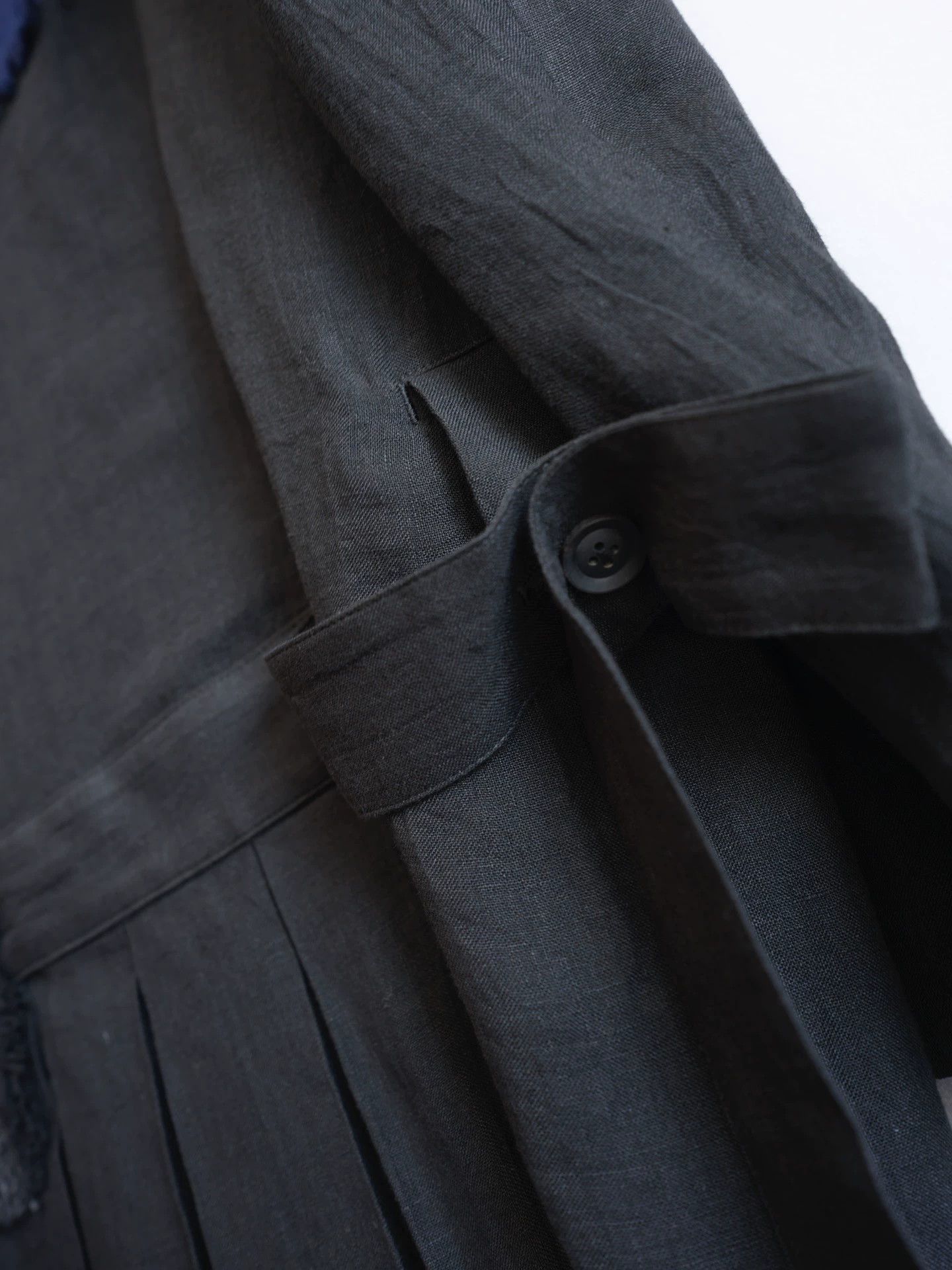 Yohji Yamamoto Yohji Yamamoto 23SS Patched Pleated Hem Jacket Size US L / EU 52-54 / 3 - 8 Thumbnail