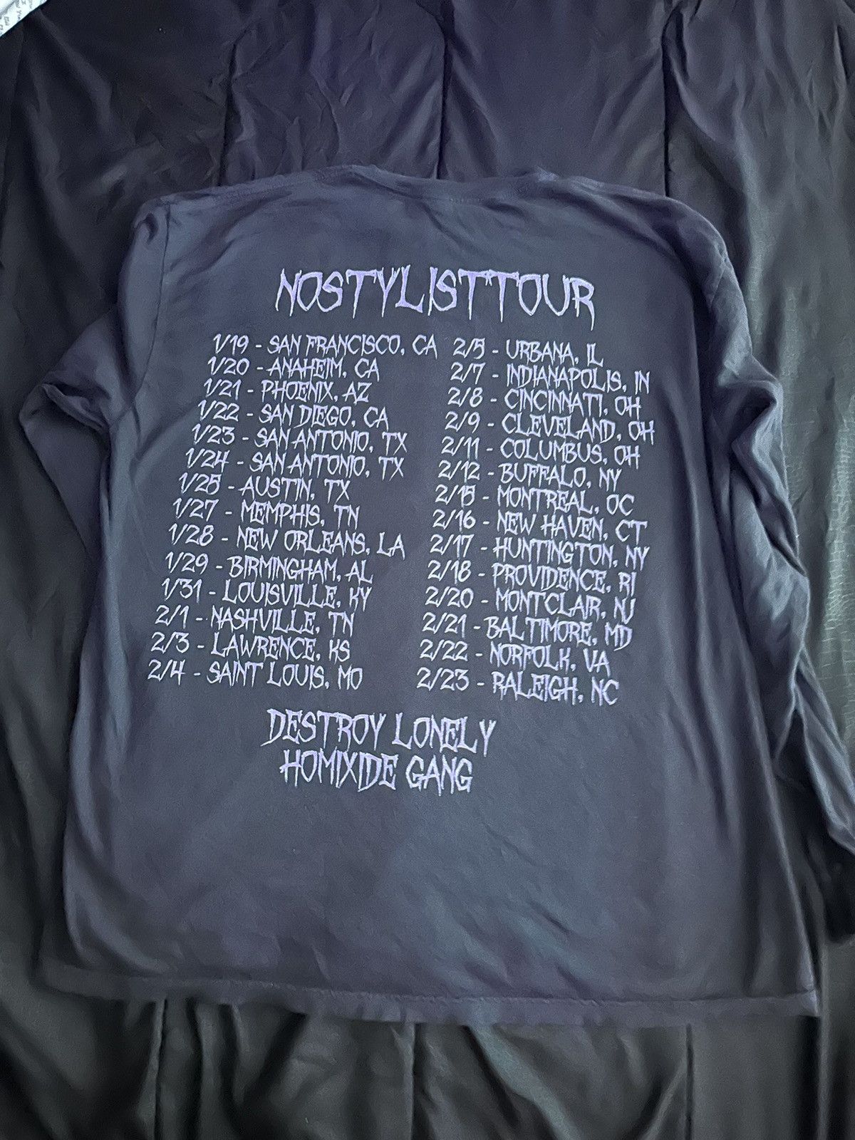 Destroy Lonely × Playboi Carti Destroy Lonely No Stylist Tour Merch Size US XL / EU 56 / 4 - 2 Thumbnail