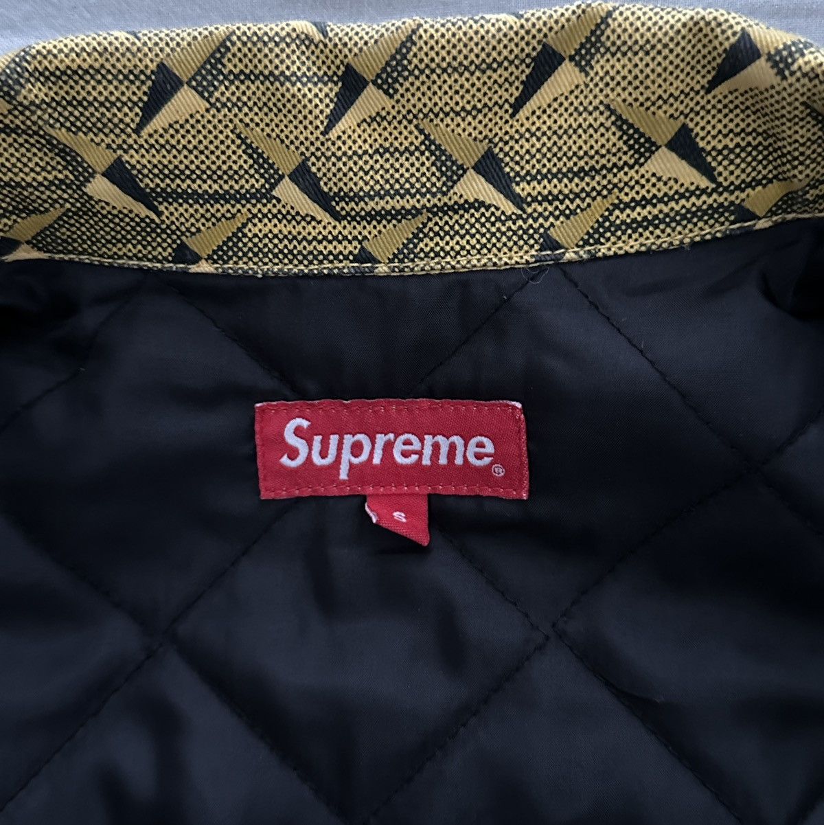 Supreme Supreme Diamond plate work jacket SS19 Size US S / EU 44-46 / 1 - 3 Thumbnail