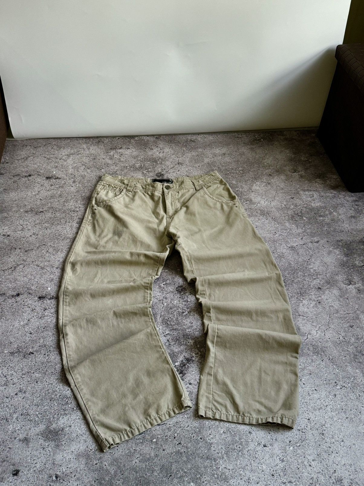 Oakley Vintage Oakley baggy loose fit sand pants Size US 34 / EU 50 - 1 Thumbnail