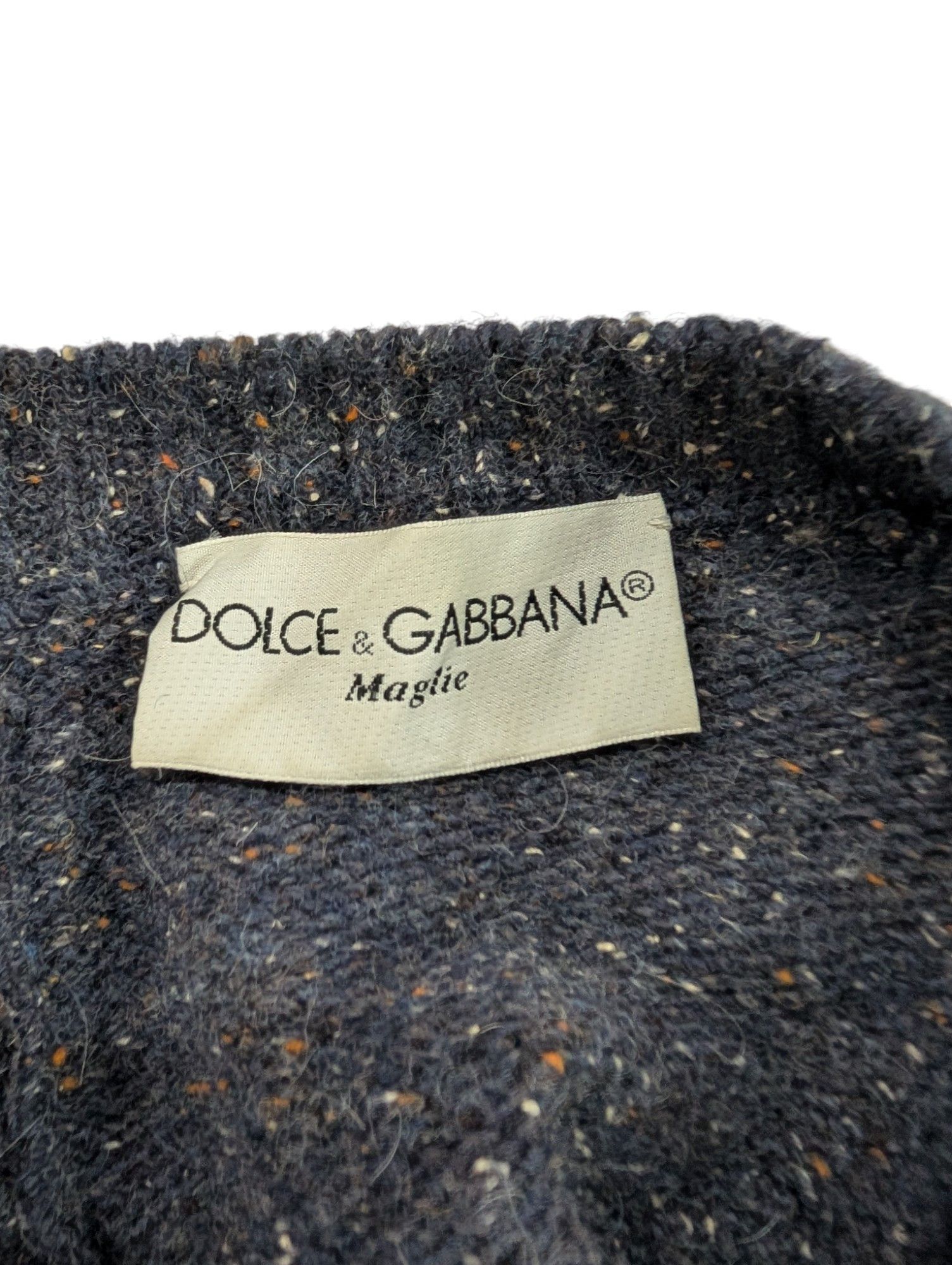 Dolce & Gabbana Grey Knitted Top Size M / US 6-8 / IT 42-44 - 5 Thumbnail