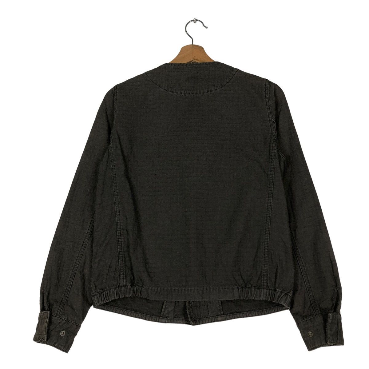 Japanese Brand 🔥CROPPED BIKER JACKET BONDAGE MILITARY NU JAPAN Size US M / EU 48-50 / 2 - 8 Thumbnail