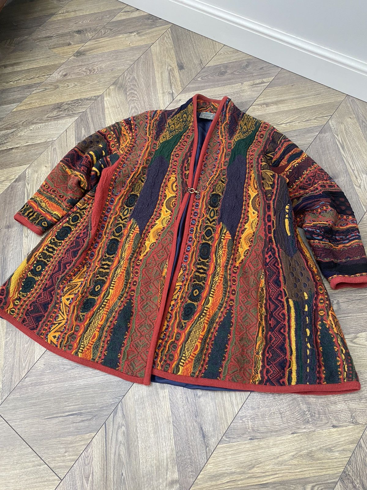 Coogi × Vintage Vintage Coogi Australia Multicolour Cardigan Size US S / EU 44-46 / 1 - 5 Thumbnail