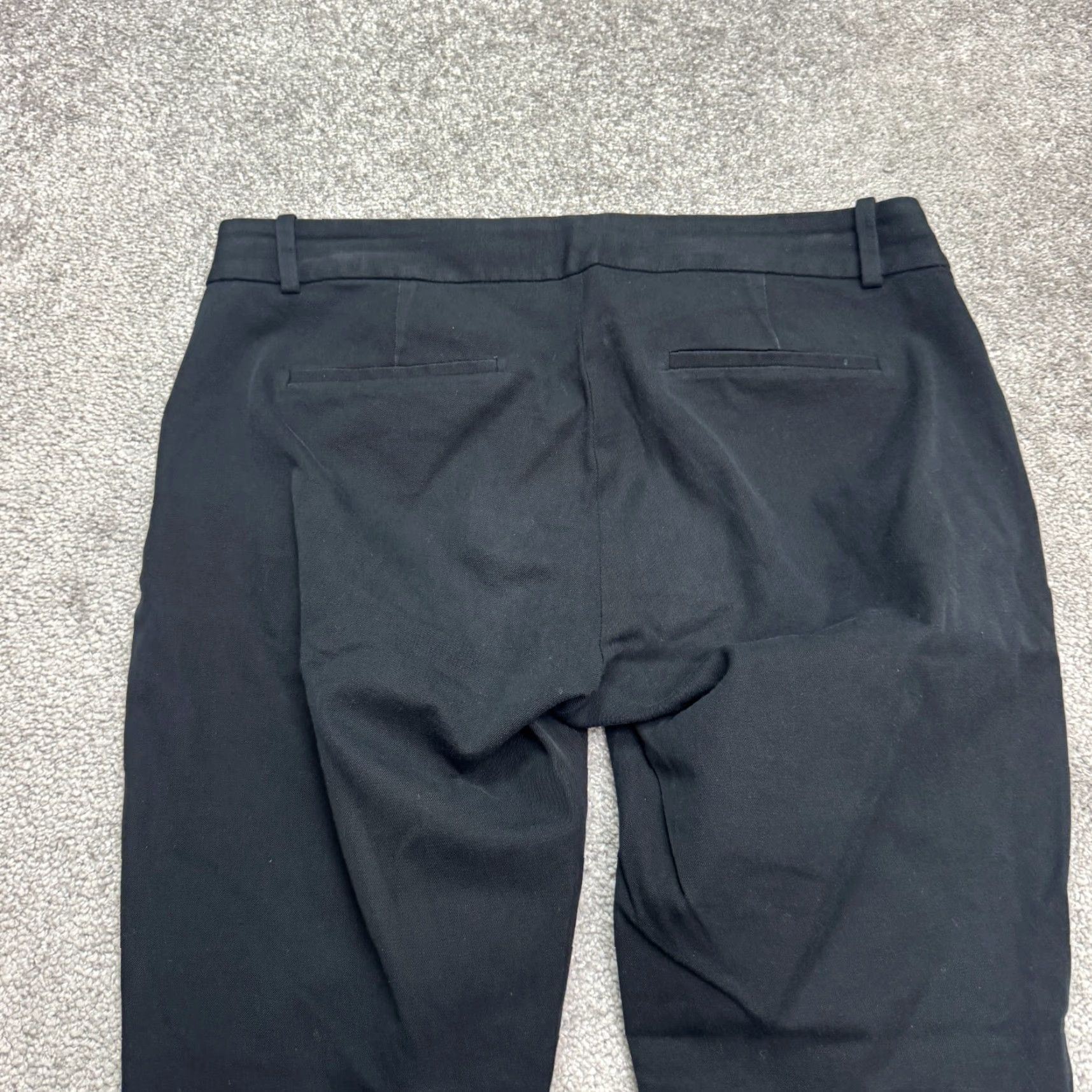 J.Crew J.Crew Maternity Pull On Ankle Crop Pants Womens 8 Black Stretch Cotton Size 30" / US 8 / IT 44 - 3 Thumbnail