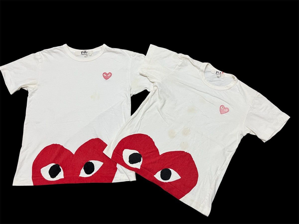 Comme des Garcons 💥Buy One Free One CDG PLAY♥️ Tee Size S / US 4 / IT 40 - 1 Thumbnail