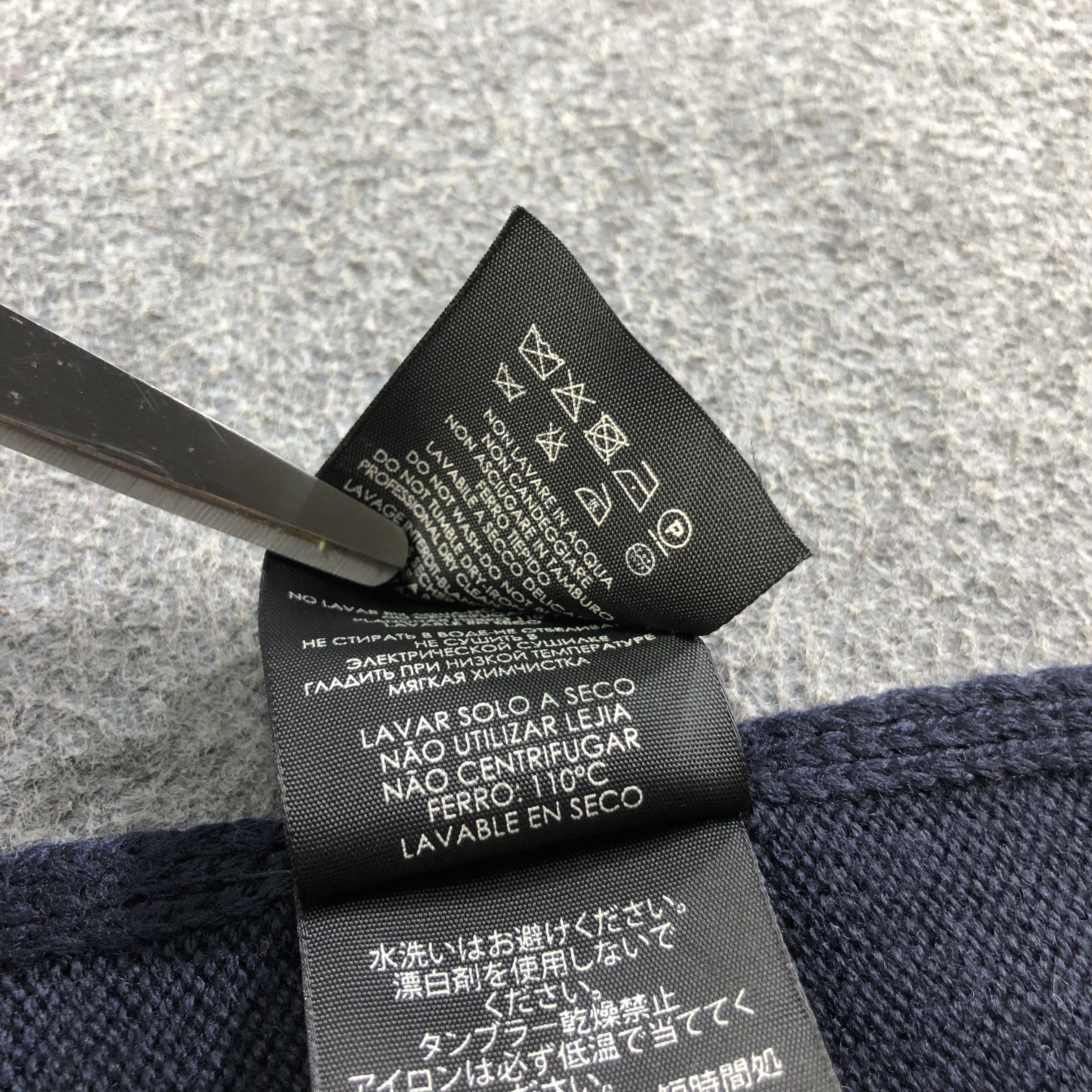 Gucci Gucci Wool Scarf Muffler Neck Wrap V1774 Size ONE SIZE - 8 Thumbnail