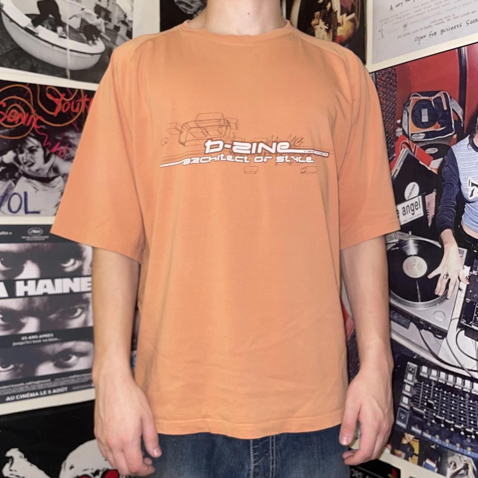 Designer Ree Marc 00s D-Zine Graphic T-Shirt XXL Size US XXL / EU 58 / 5 - 7 Thumbnail