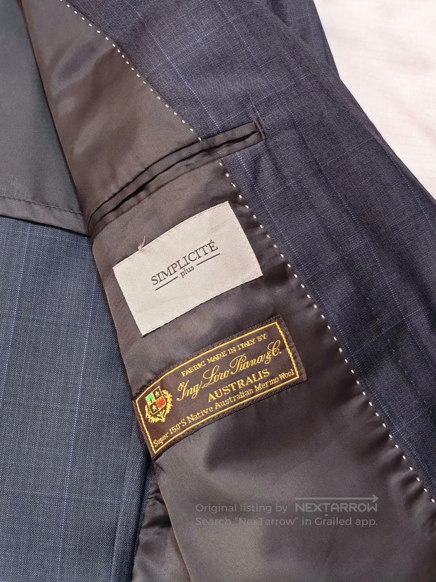 Loro Piana Italian Loro Piana Wool Linen Suit. Size US M / EU 48-50 / 2 - 7 Thumbnail