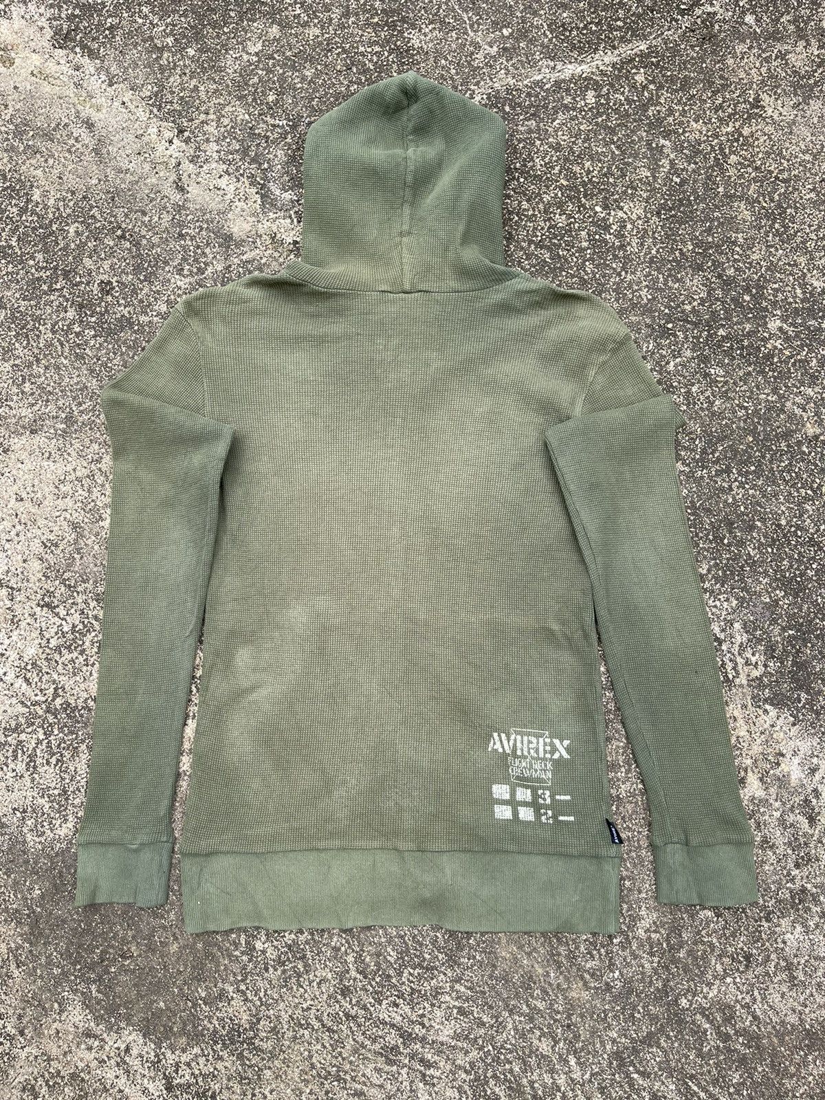 Avirex Avirex U.S.A. Marines Zip Hoodie Military Green Vintage Size US M / EU 48-50 / 2 - 8 Thumbnail