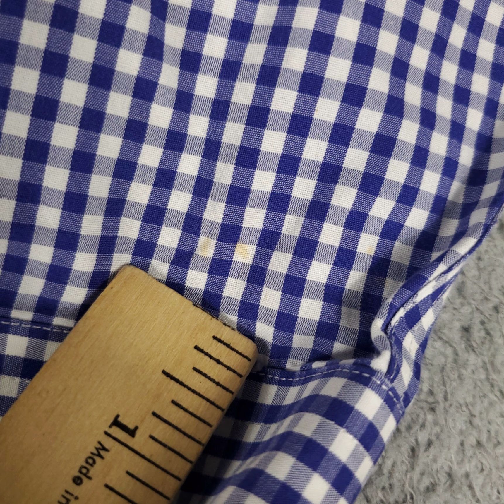 Brooks Brothers Brooks Brothers Shirt Mens Small Blue Plaid Button-Up Long Sleeve Cotton Size US S / EU 44-46 / 1 - 3 Thumbnail