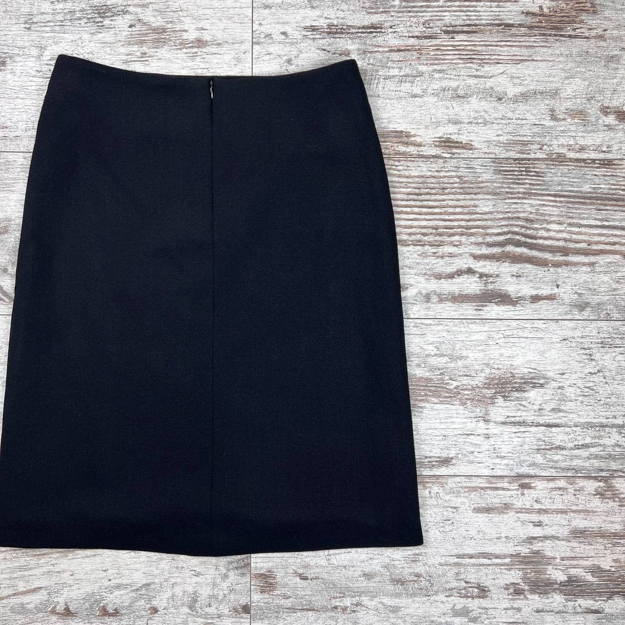 Chanel × Vintage Black Women skirt Chanel Size 36 Wool Size 26" / US 2 / IT 38 - 8 Thumbnail