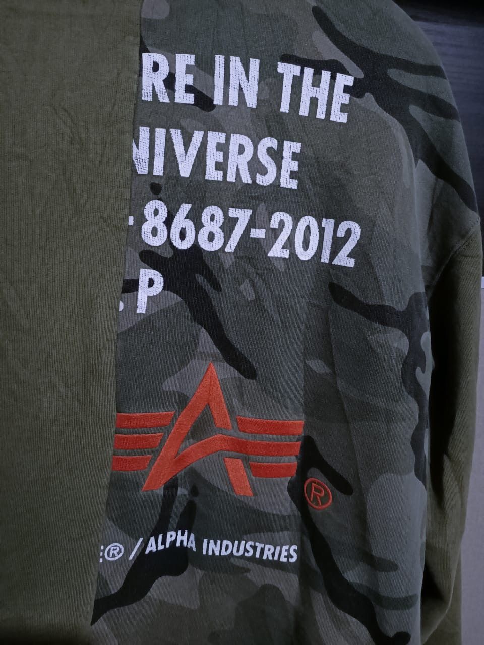 Aape × Alpha Industries Aape by a bathing ape x aloha industries crewneck Size US M / EU 48-50 / 2 - 9 Thumbnail