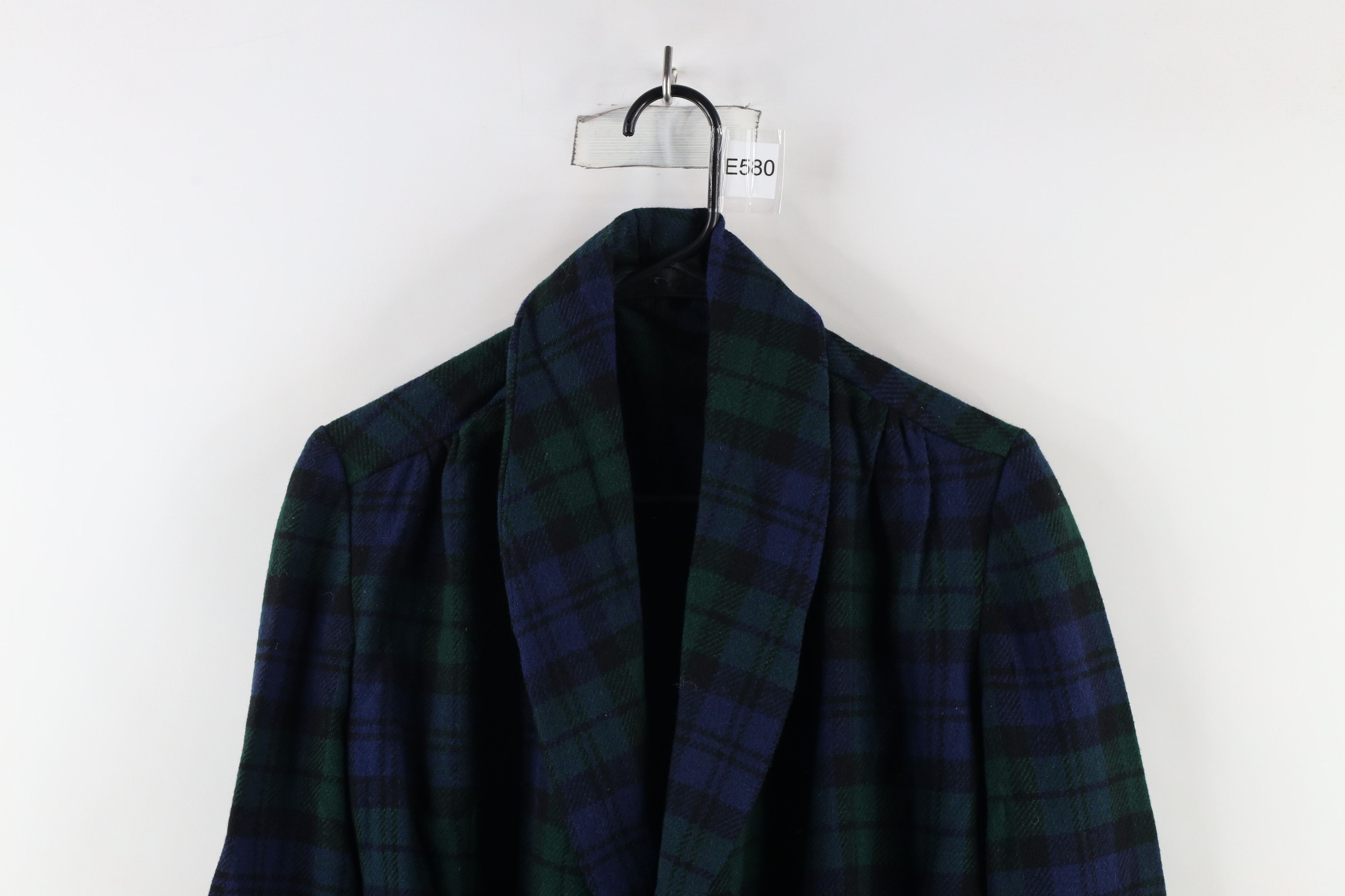 Vintage Vintage 50s Tartan Plaid Open Oversized Baggy Blazer Jacket Size M / US 6-8 / IT 42-44 - 2 Thumbnail