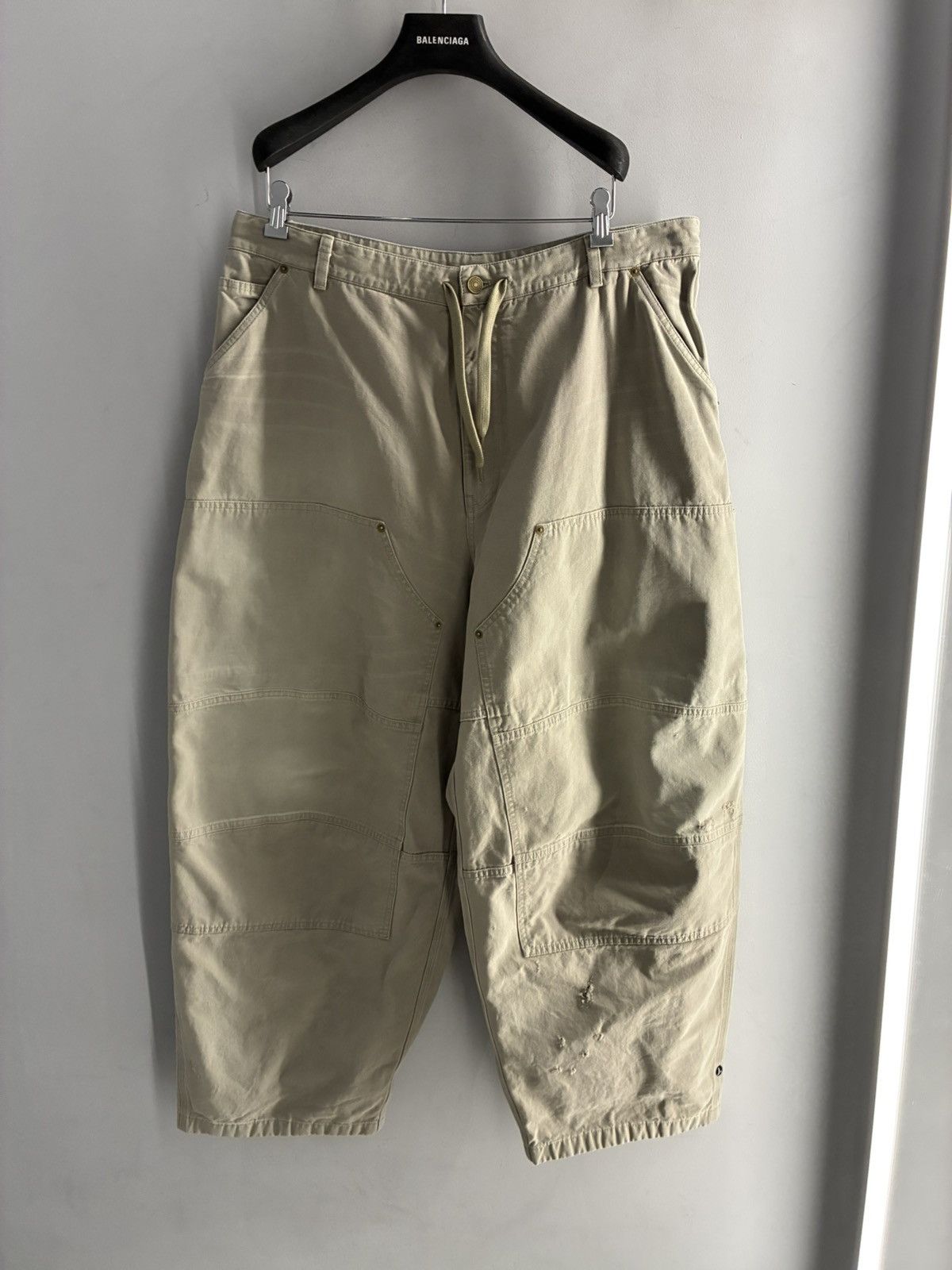 Balenciaga BALENCIAGA Baggy Carpenter Pants Size US 32 / EU 48 - 1 Thumbnail