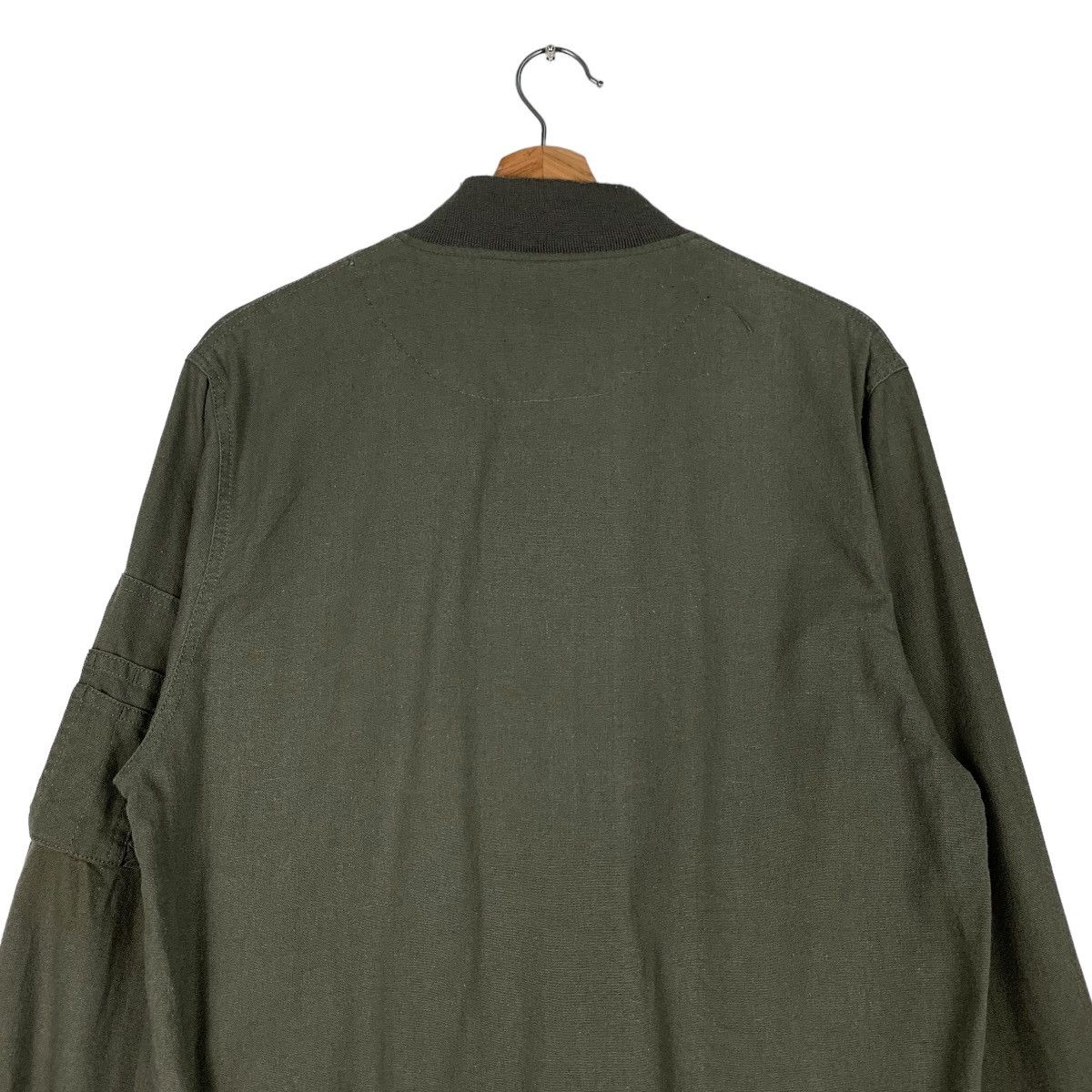 Denime DENIME GEAR Green Bomber Jacket #0933-C41 Size US L / EU 52-54 / 3 - 8 Thumbnail