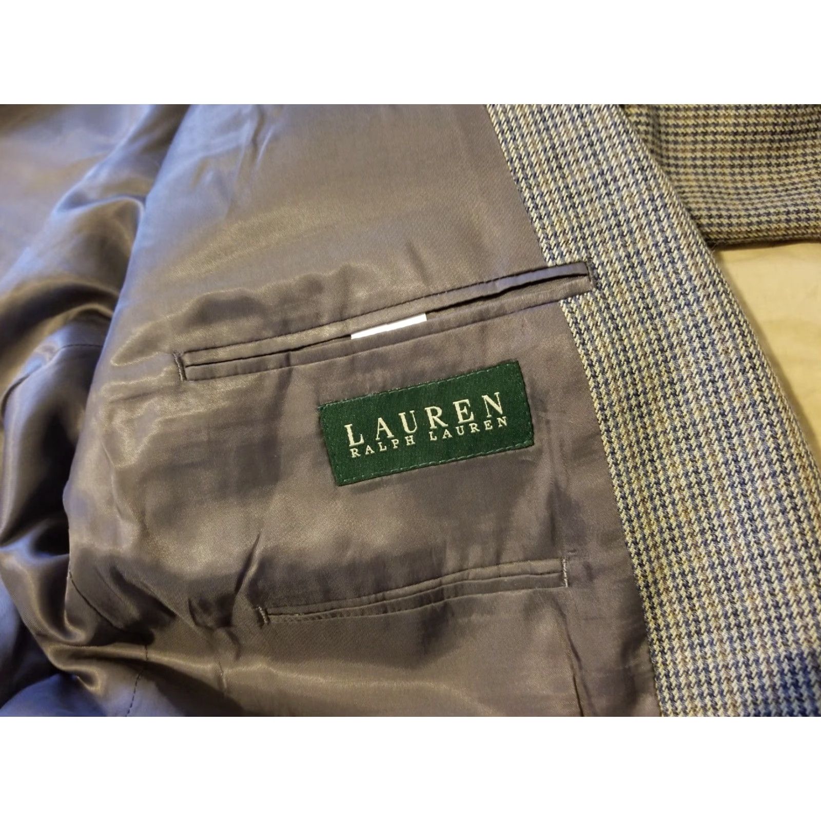 Polo Ralph Lauren VINTAGE Polo Ralph Lauren Blazer Jacket 42L Long Grey Wool Silk Sports 3-in-1 Men's Dress Shirt Cantilevered Size US XL / EU 56 / 4 - 7 Thumbnail