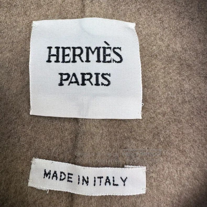 Hermes Hermes Wool and Leather Combination Coat Size XXS / US 00 / IT 34 - 5 Thumbnail