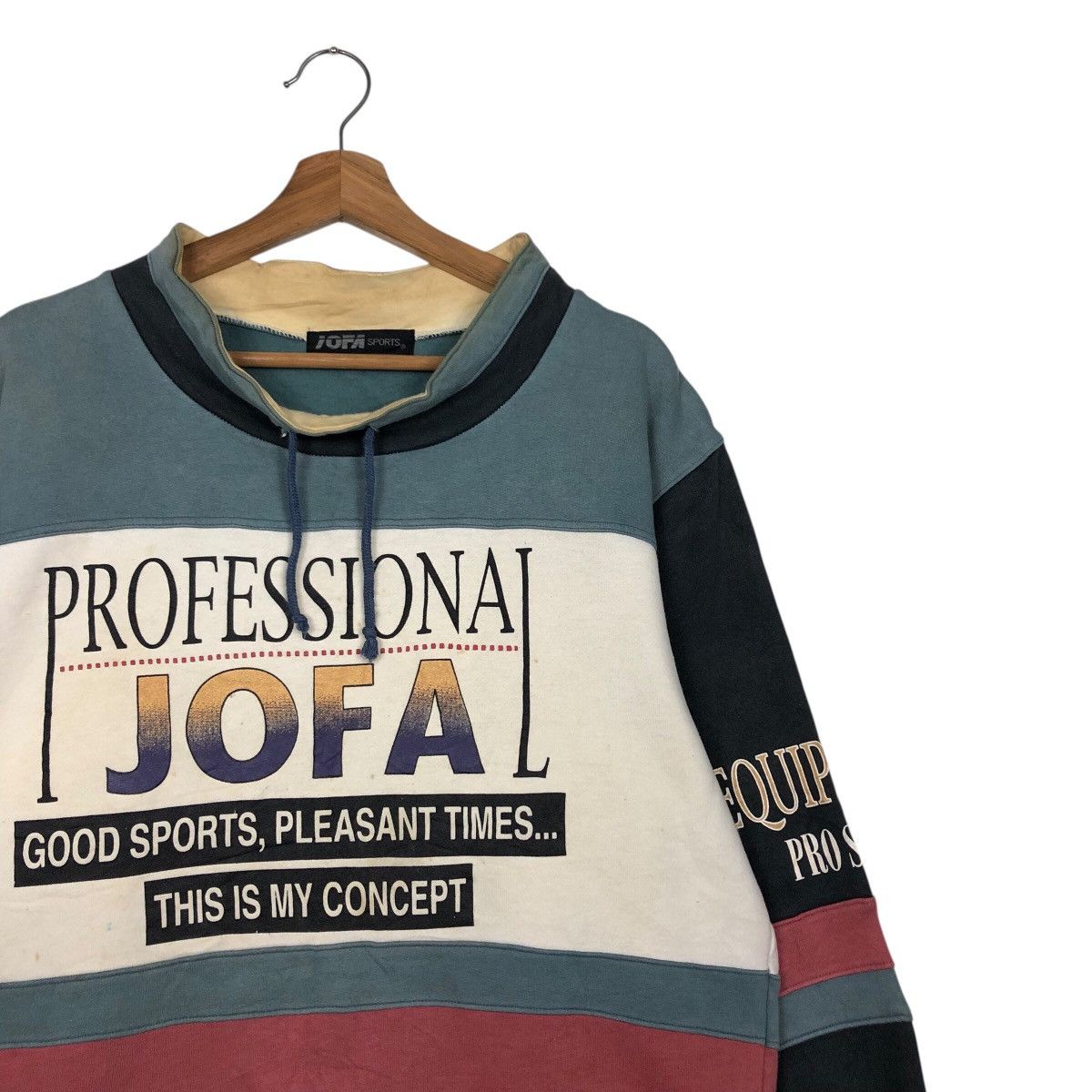 Hysteric Glamour 📌Vintage Sweatshirt Over Print Design Jofa Sports ProStaff Size US M / EU 48-50 / 2 - 8 Thumbnail