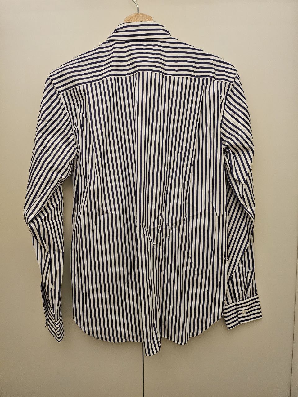 Comme des Garcons *New* Cut Out Circle Striped Bondage Shirt Size US XS / EU 42 / 0 - 2 Thumbnail