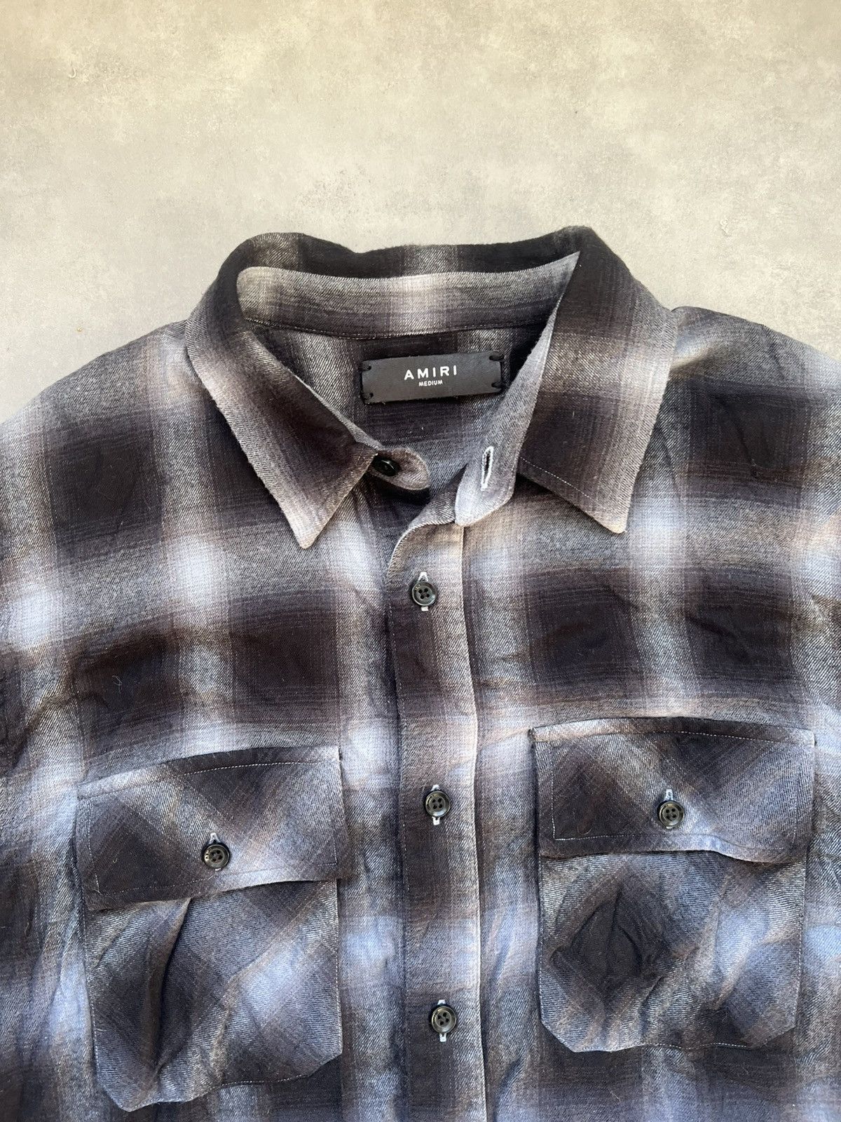 Amiri Amiri Plaid Flannel Shirt Size US M / EU 48-50 / 2 - 5 Thumbnail