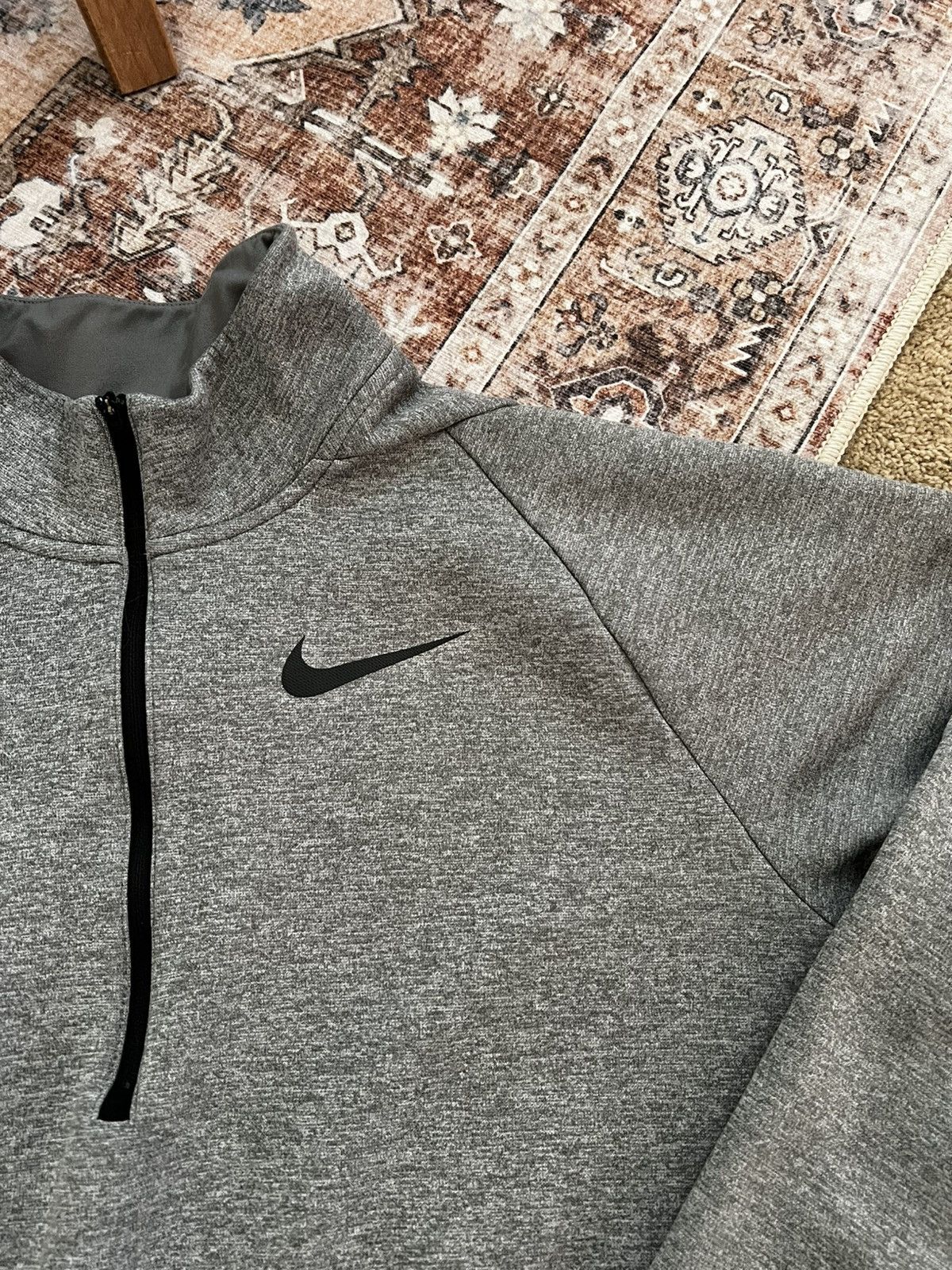 Nike Nike 1/3 Zip Up Sweatshirt Size US M / EU 48-50 / 2 - 2 Thumbnail