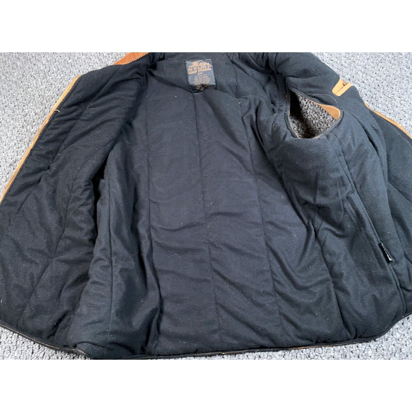 MILLY Menards Old Mill Canvas Zip Up Vest Bomber Jacket Short Casual Size US XXL / EU 58 / 5 - 4 Thumbnail