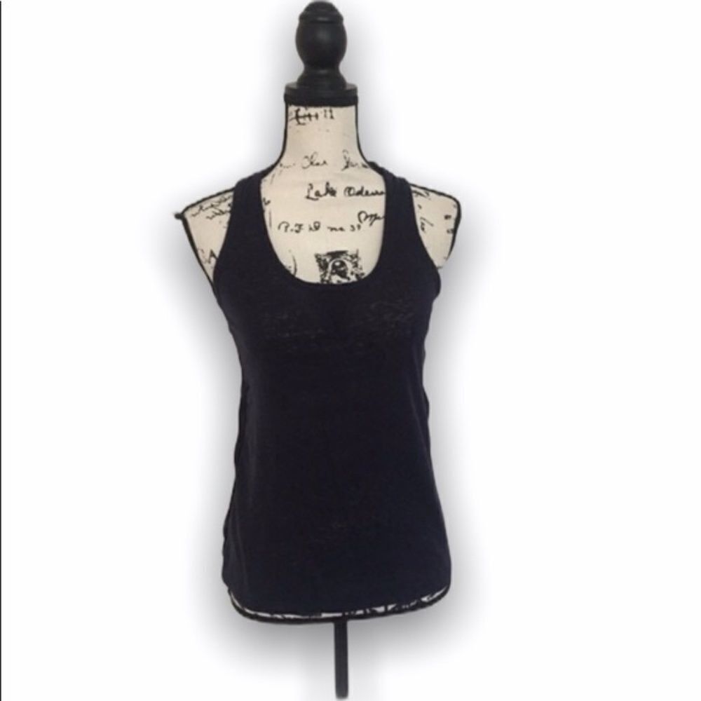 Gap Gap Navy Blue Racerback Tank Top Women’s XS Sleeveless Activ Size XS / US 0-2 / IT 36-38 - 1 Thumbnail