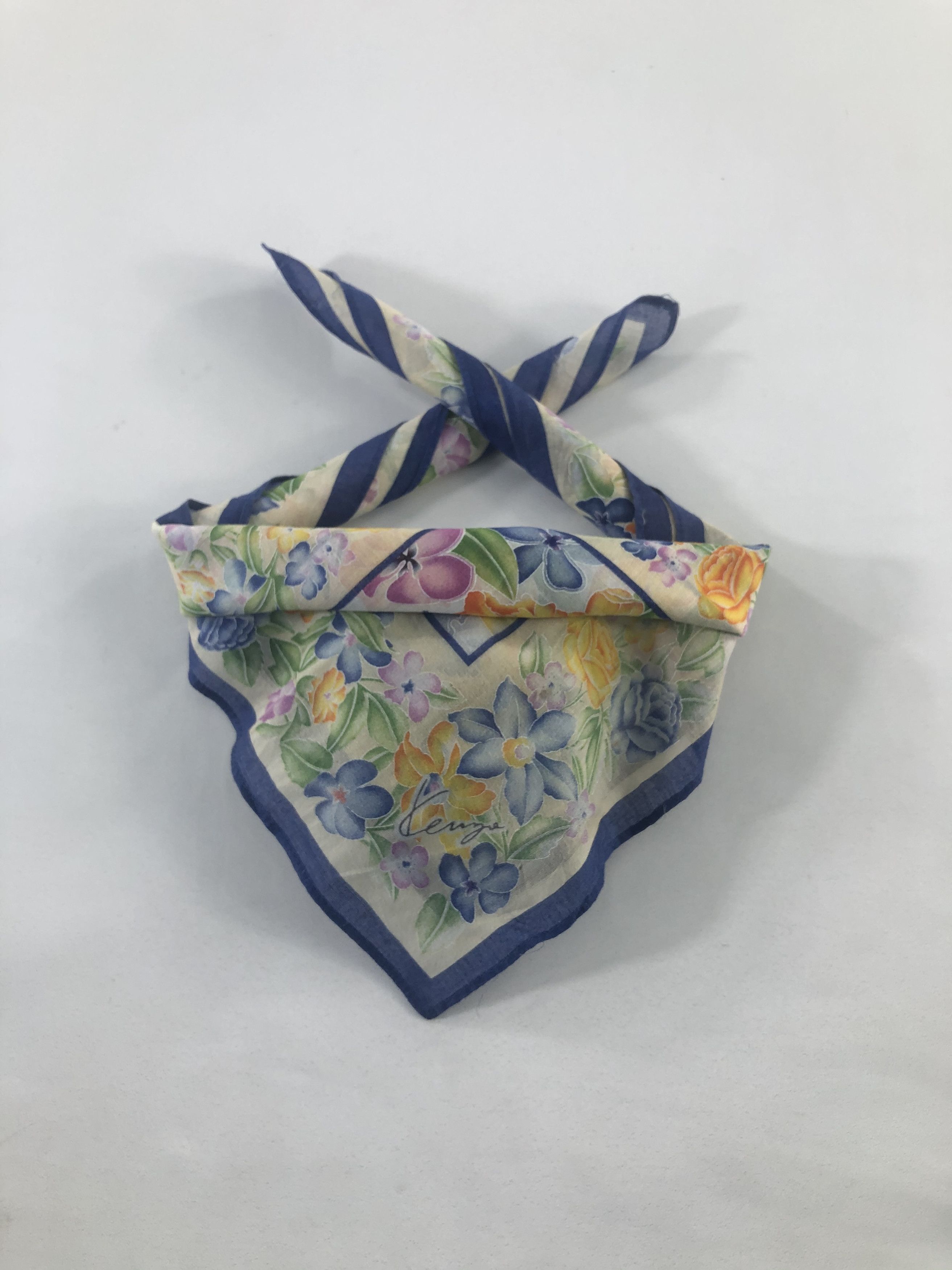 Kenzo × Vintage Kenzo Handkerchief / Bandana / Neckerchief / Headscarf Size ONE SIZE - 2 Thumbnail
