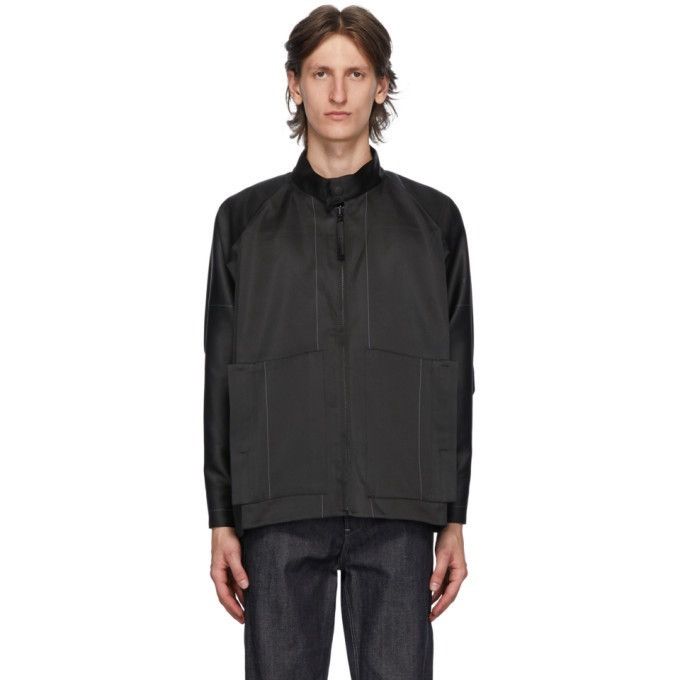 Issey Miyake Issey Miyake 132 5. Panelled Zip Up Jacket Size US L / EU 52-54 / 3 - 1 Thumbnail