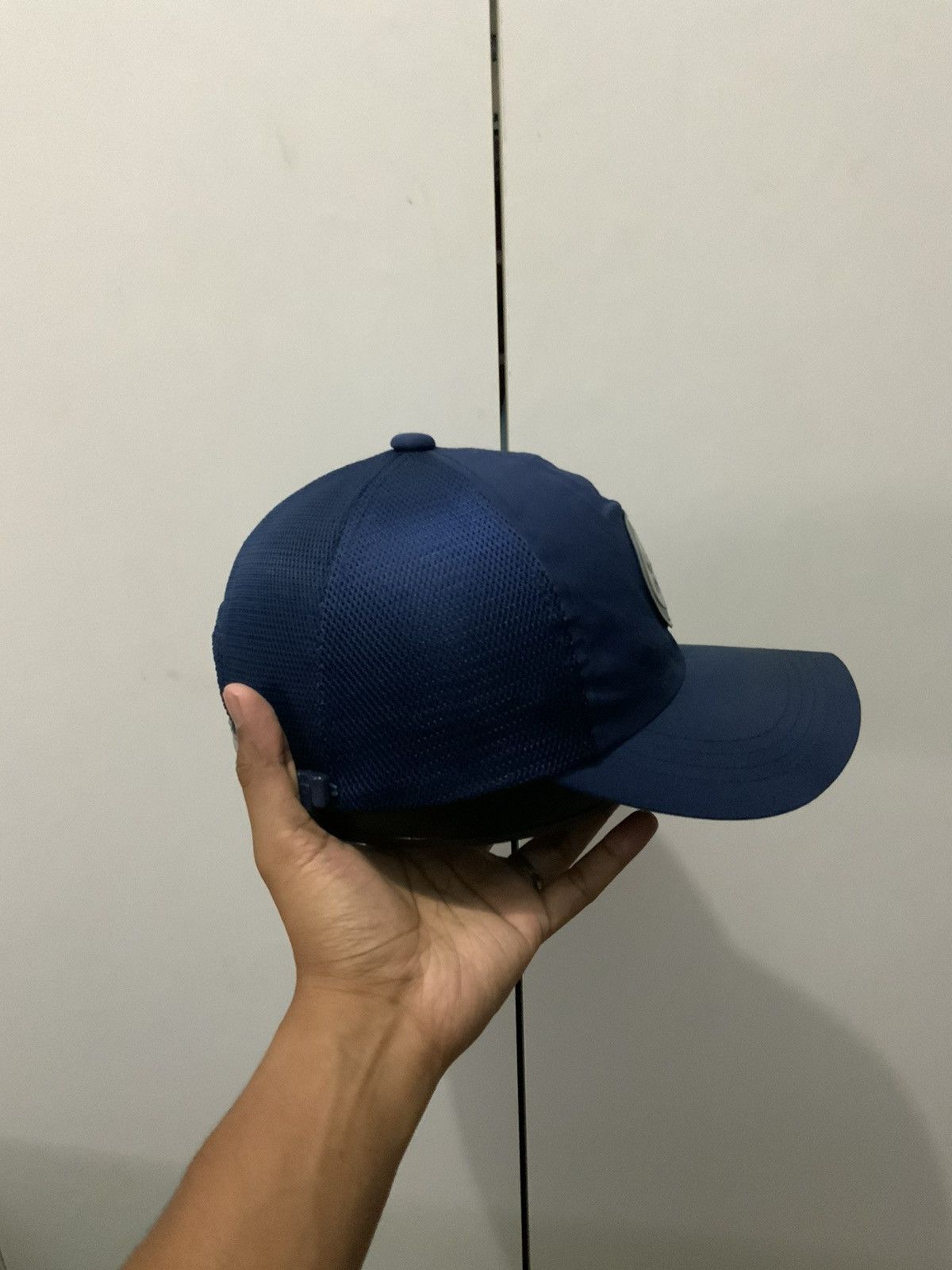 Vintage Vintage Esso Indigo Patches Trucker Hat Size ONE SIZE - 4 Thumbnail