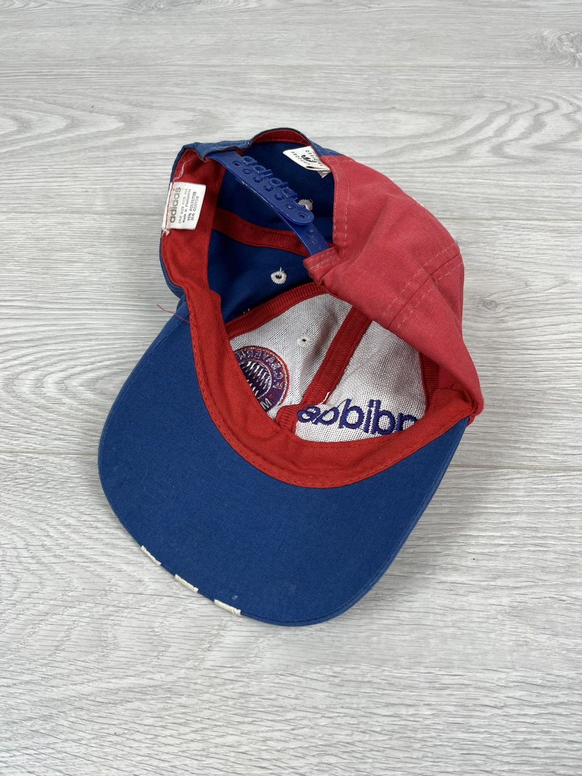 Adidas × Vintage Adidas Bayern Vintage 90s Soccer Team Cap Hat Size ONE SIZE - 8 Thumbnail