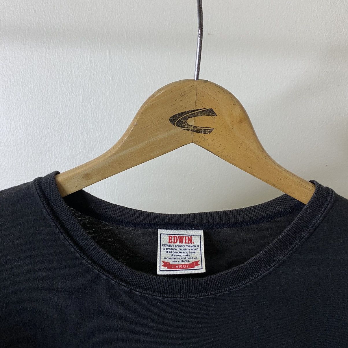 Edwin Vintage 2000s Edwin Jeans Exclusive T Shirt Size US M / EU 48-50 / 2 - 4 Thumbnail