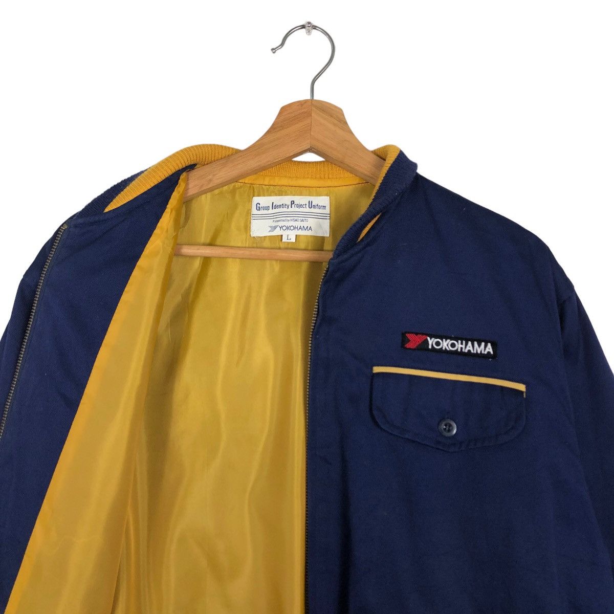 Toyo Enterprises 🔥90’s Vintage Bomber Jacket Yokohama Toyo Enterprises Size US L / EU 52-54 / 3 - 10 Thumbnail