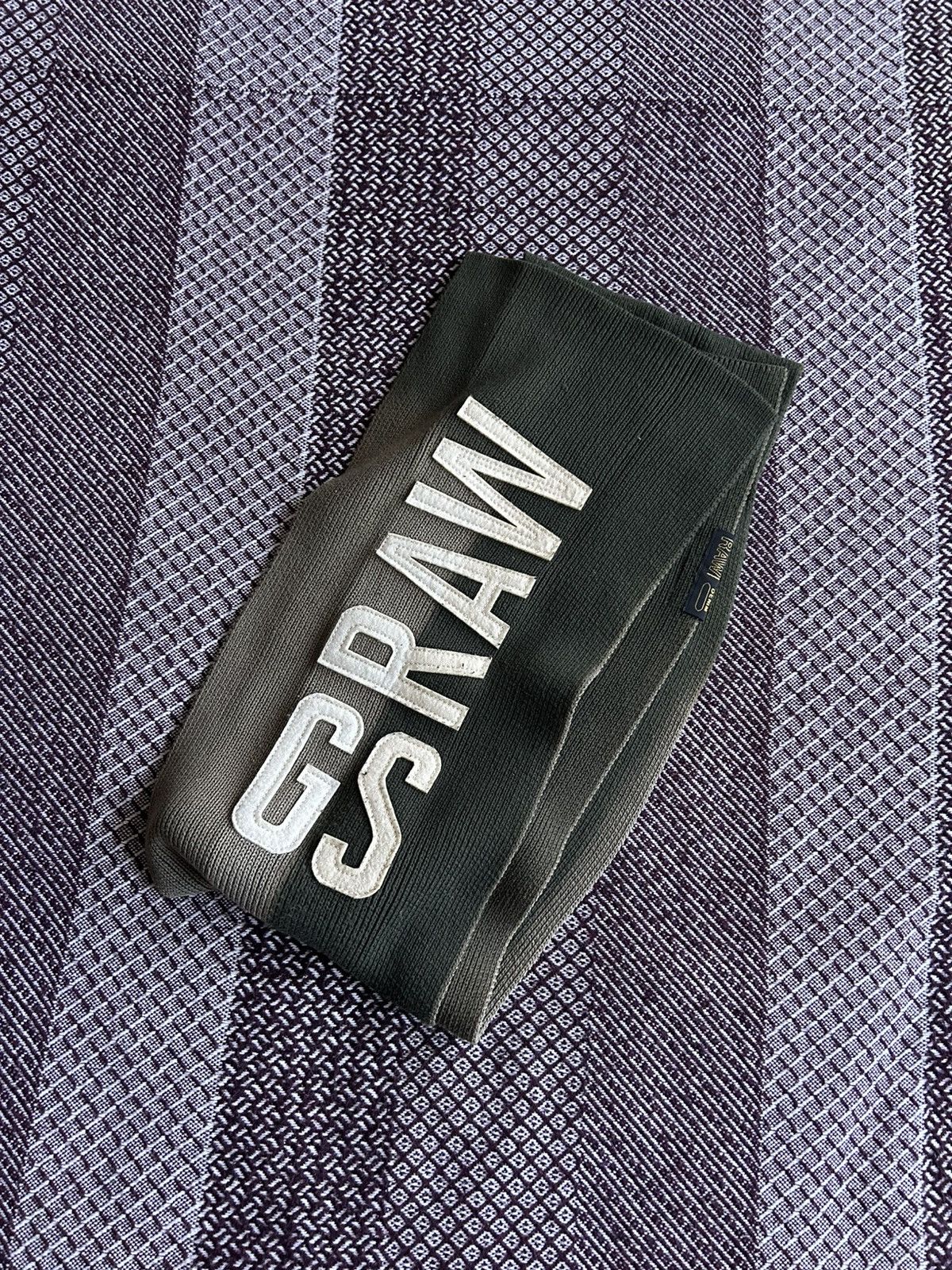 G-Star Vintage G-star Raw Crockett Scarf Faded Big Logo OS Unisex Size ONE SIZE - 1 Thumbnail