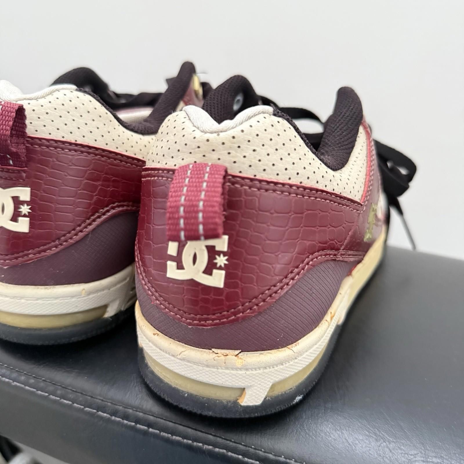 DC DC Shoes Premier SN Oxblood Men 8.5 Rare Sneakers Y2K HO’08 Size US 8.5 / EU 41-42 - 4 Thumbnail