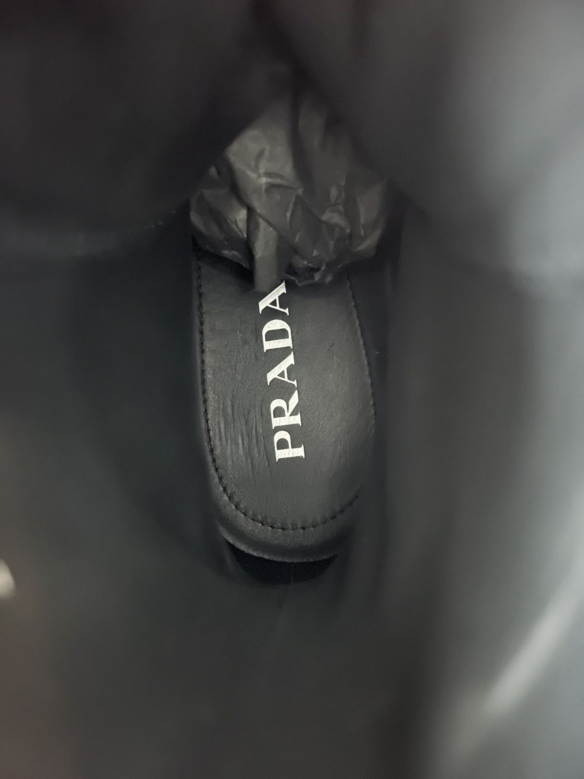 Prada $2.3K VALUE Monolith Re-Nylon Gabardine Boots Size US 10 / EU 43 - 8 Thumbnail