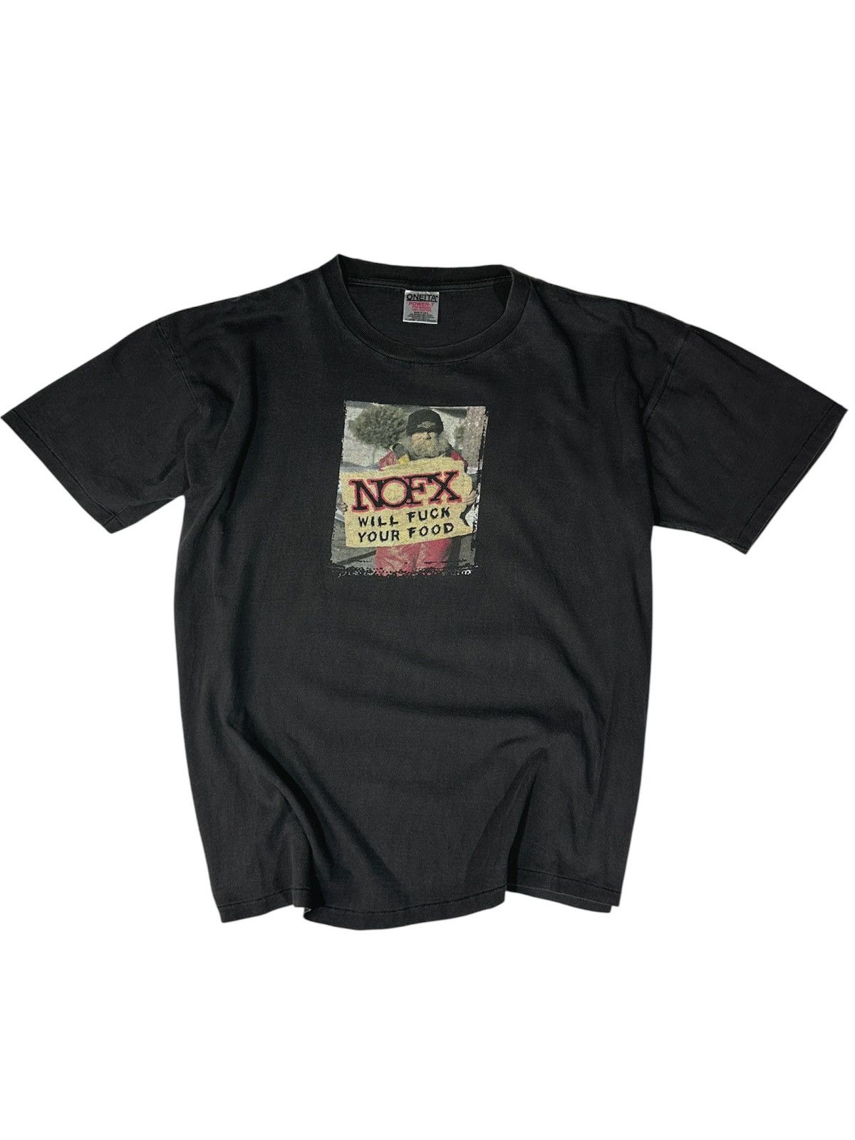 Other Vintage NOFX T-Shirt "Will Fuck Your Food" Punk Tee XL USA Size US XL / EU 56 / 4 - 1 Thumbnail
