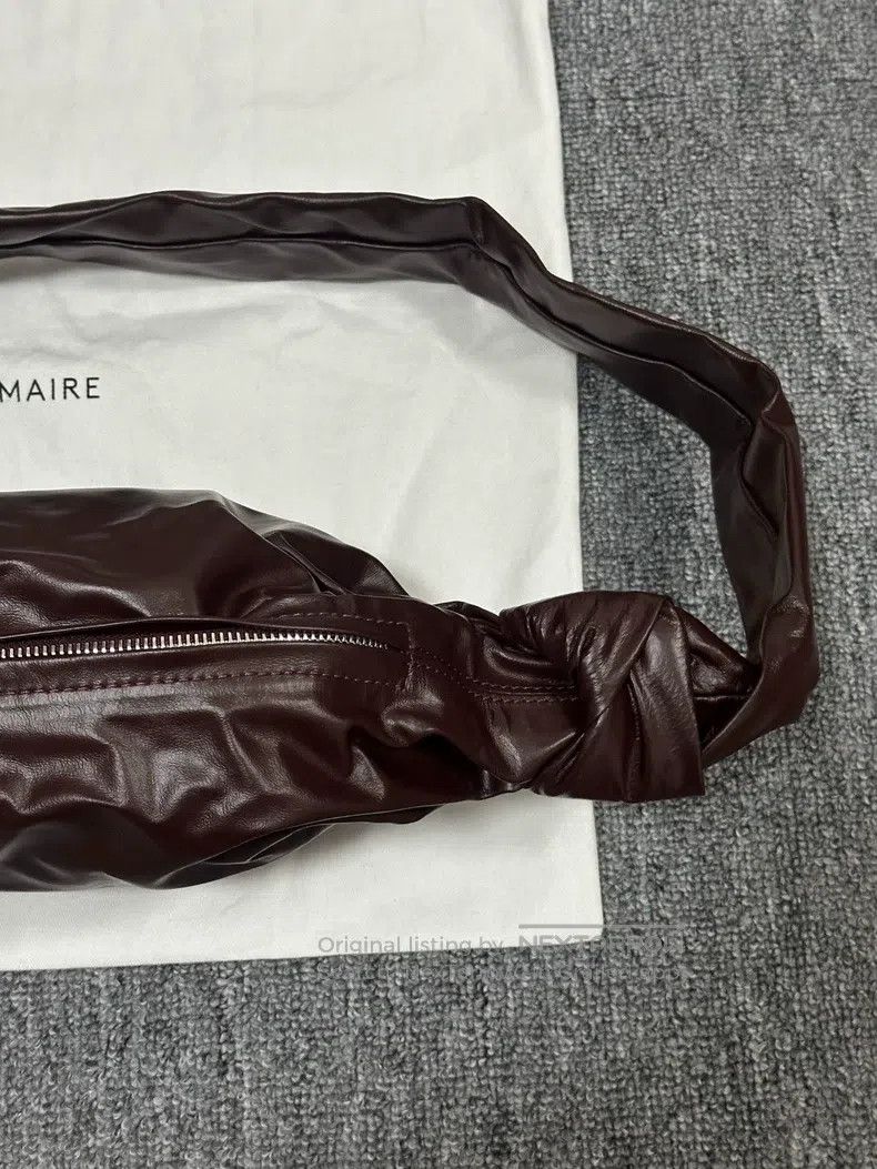 Lemaire LEMAIRE Small Paper Leather Horn Bag Size ONE SIZE - 6 Thumbnail