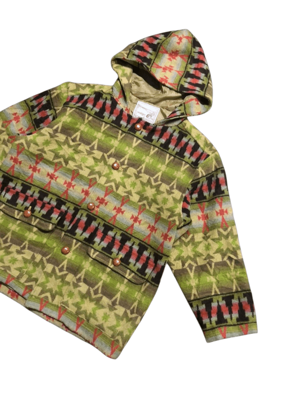 Wrangler Vintage Wrangler Lady Native Navajo Wool Jacket Hooded Size L / US 10 / IT 46 - 5 Thumbnail