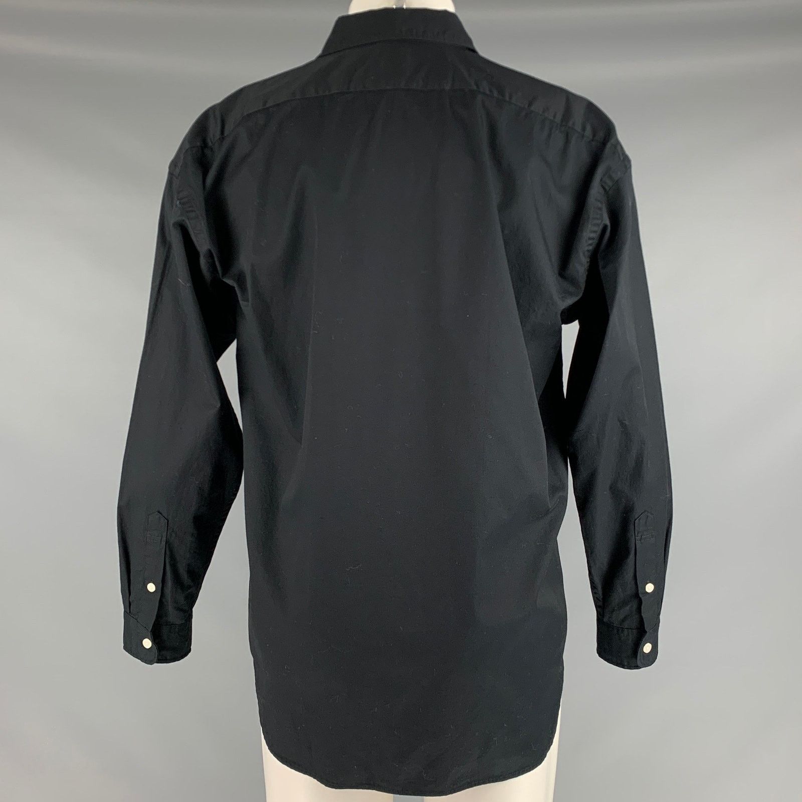 Other COEN JAPAN Size M Black Cotton Button Up Long Sleeve Shirt Size US M / EU 48-50 / 2 - 4 Thumbnail