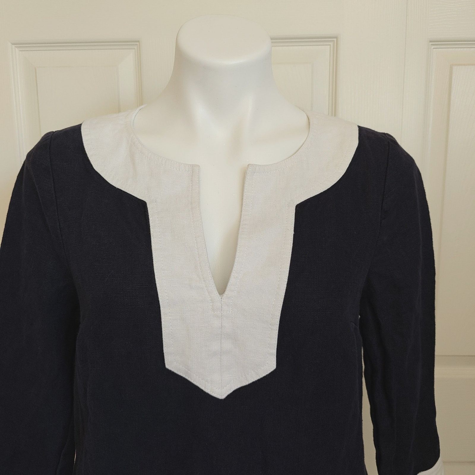 Michael Kors Michael Kors 3/4 sleeve linen shift dress sz M Size M / US 6-8 / IT 42-44 - 3 Thumbnail