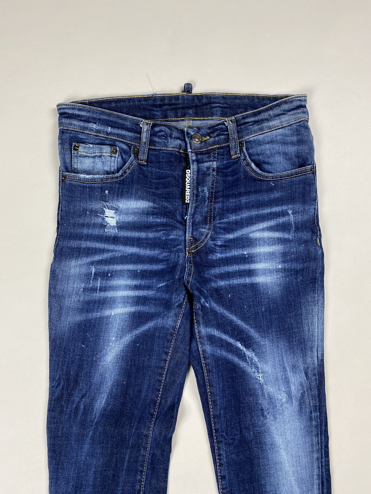 Dsquared2 Dsquared 2 ladies distressed denim jeans size 42 Size 28" / US 6 / IT 42 - 5 Thumbnail
