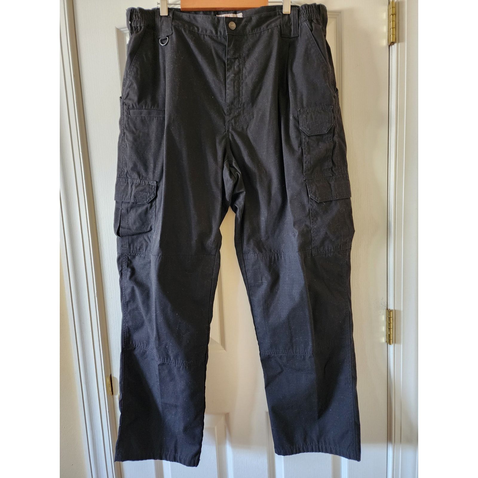 5.11 5.11 Taclite Pro Ripstop Tactical Pants Black 40x32 #74273 Size US 40 / EU 56 - 1 Thumbnail