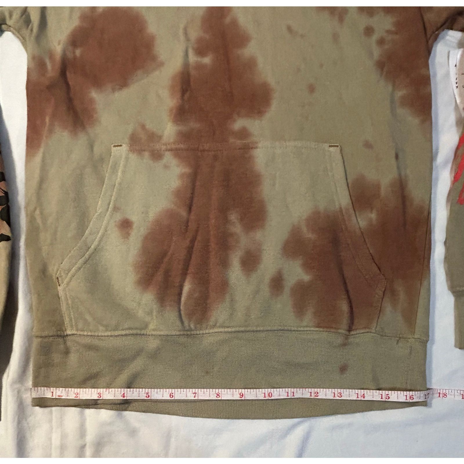 Other Vintage 2002 Naruto S Beige Tie Dye Double Sided Sweatshirt Size US S / EU 44-46 / 1 - 6 Thumbnail