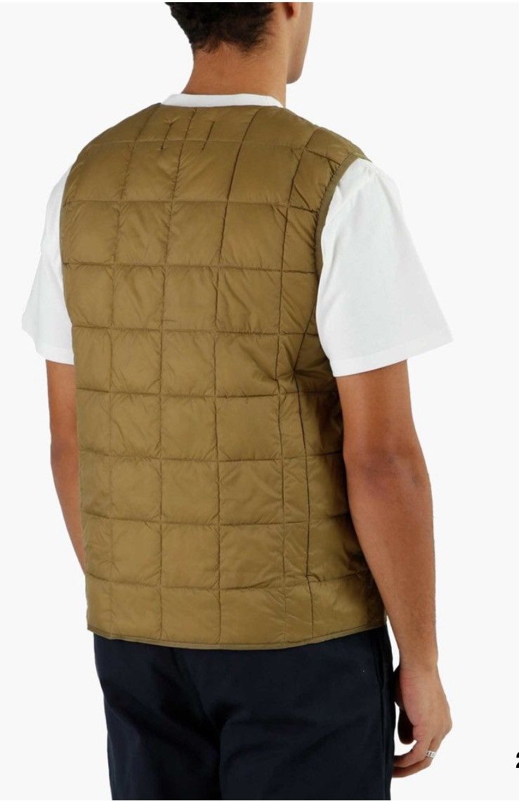 TAION Taion V Neck Button Down Vest Gold Size US M / EU 48-50 / 2 - 2 Thumbnail