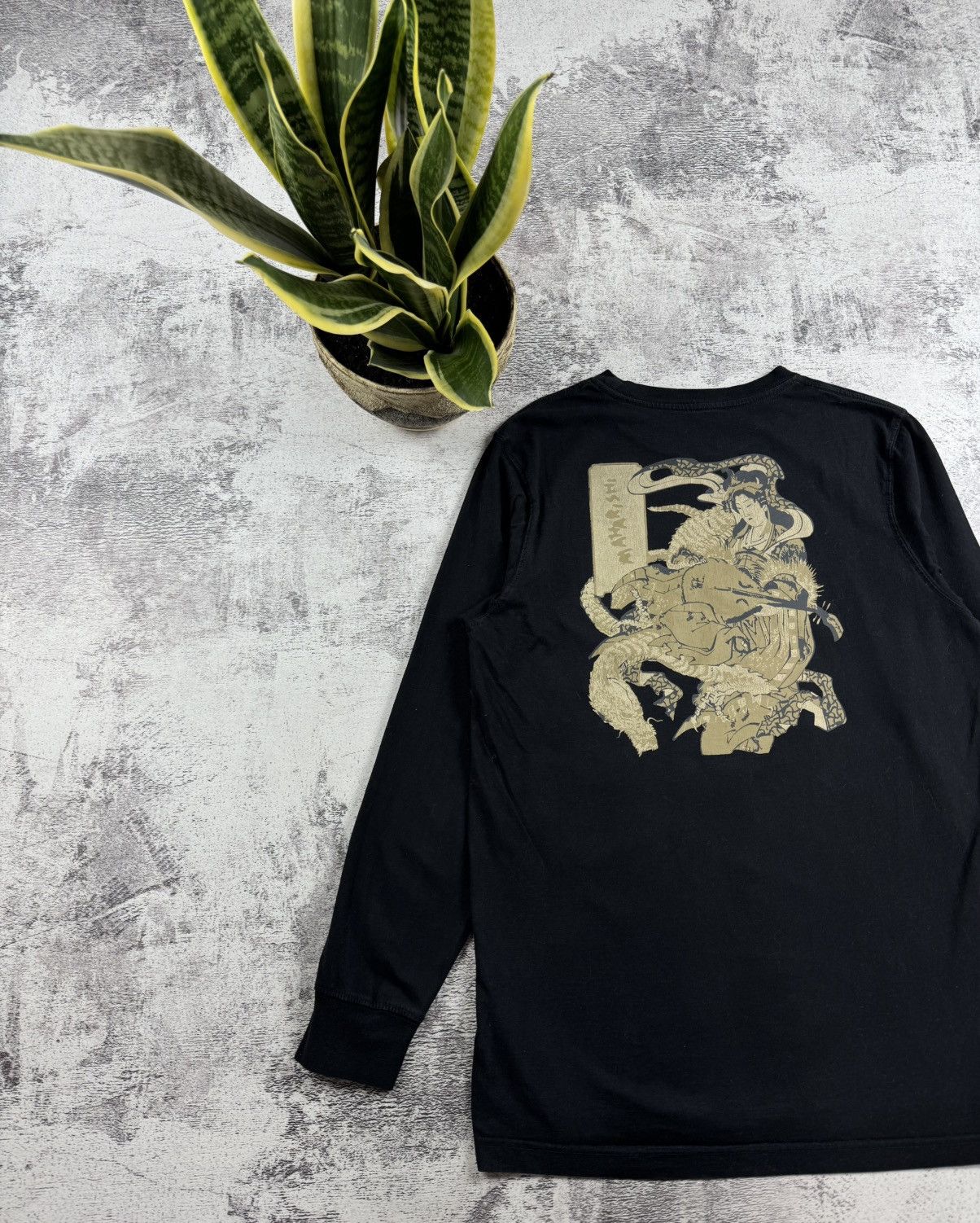 Maharishi Maharishi Dragon Journey Jersey Longsleeve T Shirt Tee Size US S / EU 44-46 / 1 - 3 Thumbnail