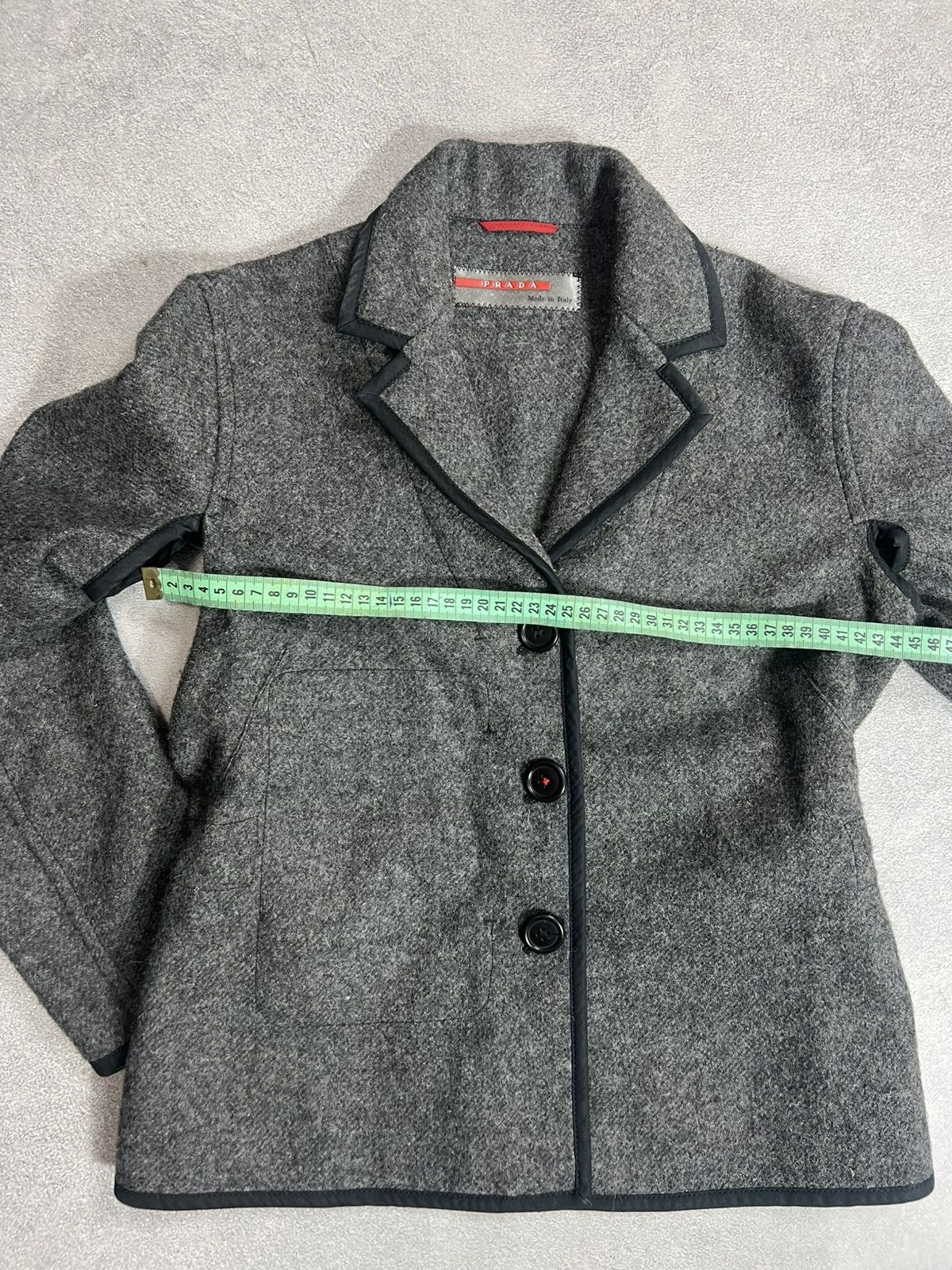 Prada Luxury Prada 00s Wool Blazer Rare Jacket! Hype Size M / US 6-8 / IT 42-44 - 15 Thumbnail
