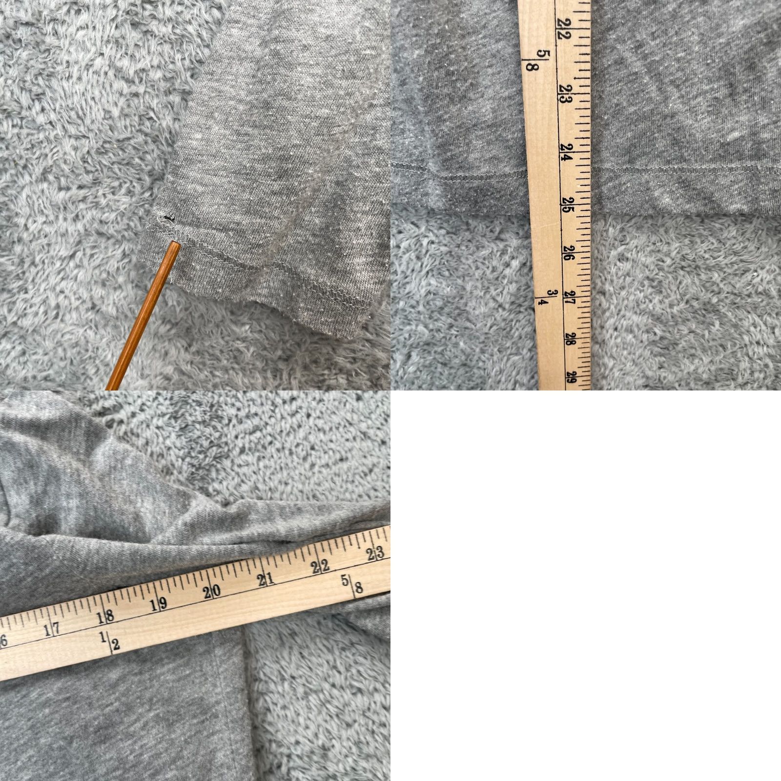 J.Crew J. Crew Sweater Cardigan Womens Medium Gray Heather Knit Cotton Open Front Regular L/S Pullover Vintage? Size M / US 6-8 / IT 42-44 - 8 Thumbnail